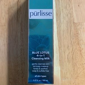Purlisse 4 in 1 blue lotus cleansing milk